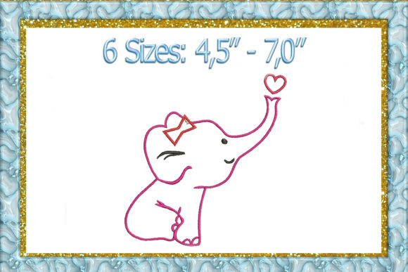 Elephant Applique