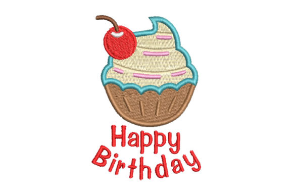 Happy Birthday Cupcake