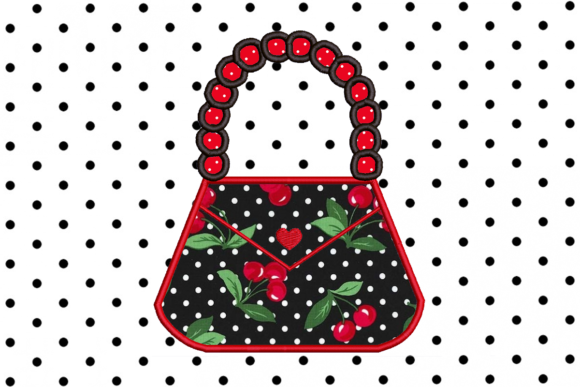 Purse with Beaded Handle