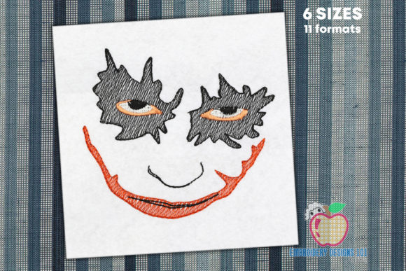 Scary Clown Face