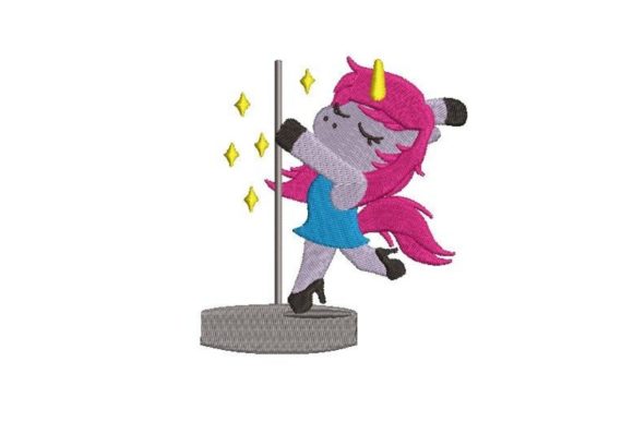 Unicorn Pole Dancing