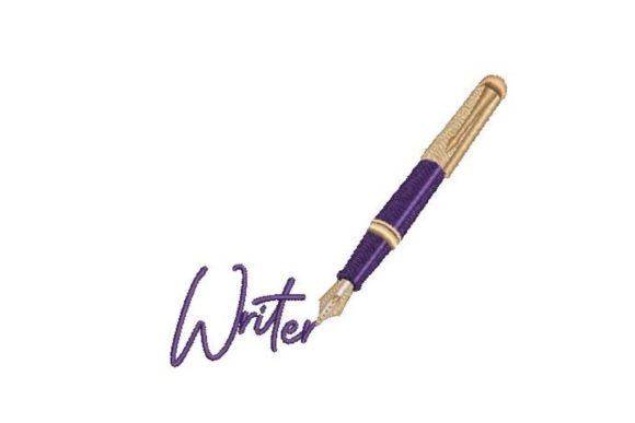 Writer in Fountain Pen Effect